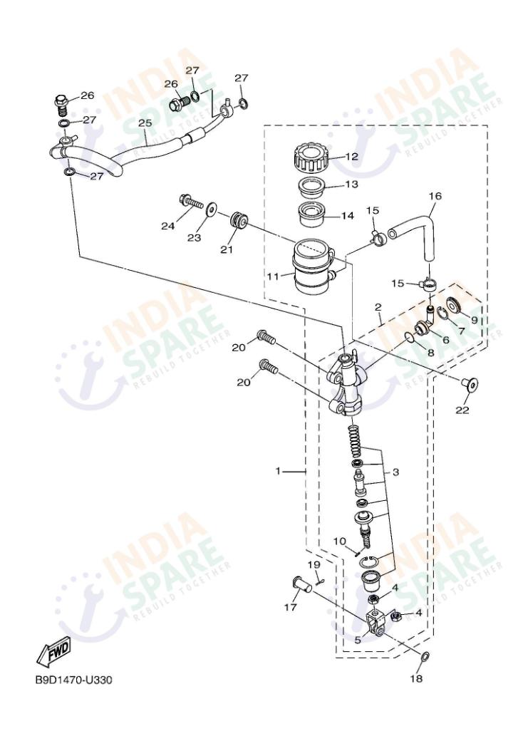 REAR MASTER CYLINDER